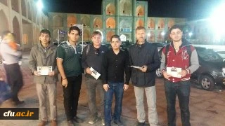 طرح معرفی فرهنگ اربعین حسینی به گردشگران خارجی توسط اعضای جامعه اسلامی دانشجویان دانشگاه فرهنگیان یزد
 2