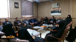 بازدید معاون آموزشی و تحصیلات تکمیلی دانشگاه از پردیس زینبیه پیشوا 2