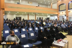 دکتر حاجی بابایی در جمع اعضای هیات علمی، کارکنان و دانشجویان دانشگاه فرهنگیان همدان