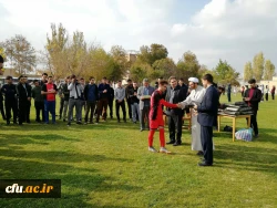 با حضور دکتر محمودلو سرپرست امور پردیس های استان آذربایجان غربی

مراسم اختتامیه مسابقات فوتبال دانشجو معلمان پردیس شهید رجایی ارومیه 3