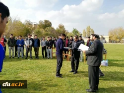 با حضور دکتر محمودلو سرپرست امور پردیس های استان آذربایجان غربی

مراسم اختتامیه مسابقات فوتبال دانشجو معلمان پردیس شهید رجایی ارومیه 4