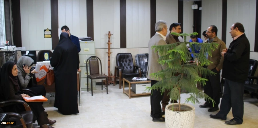 بازدید مدیریت امورپردیس های استان کرمانشاه از فرآیند ثبت نام دانشجویان ماده 28 2