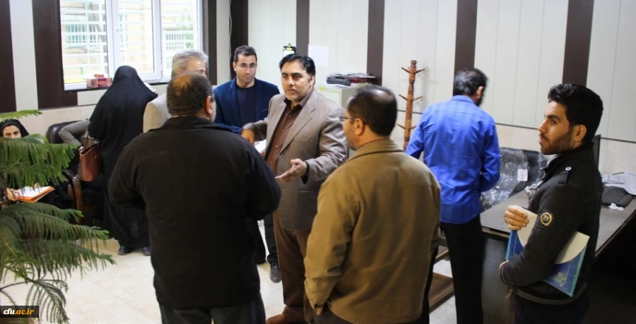 بازدید مدیریت امورپردیس های استان کرمانشاه از فرآیند ثبت نام دانشجویان ماده 28 4