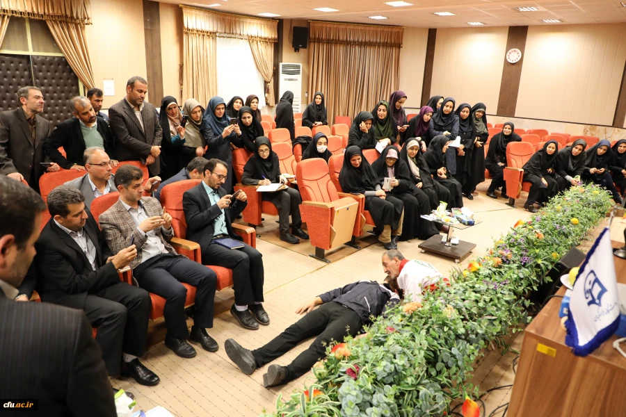 سومین دوره افزایش سواد سلامت نیروهای ستادی با تاکید بر اهمیت آموزش کمک های اولیه 3