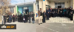 بازدید دانشجویان پردیس الزهرا (س) از مدارس روستاهای استان زنجان 2