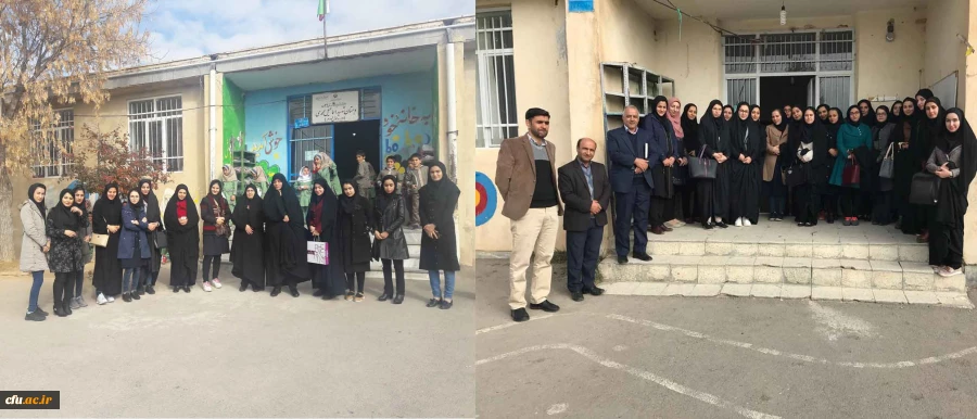 بازدید دانشجویان پردیس الزهرا (س) از مدارس روستاهای استان زنجان 2