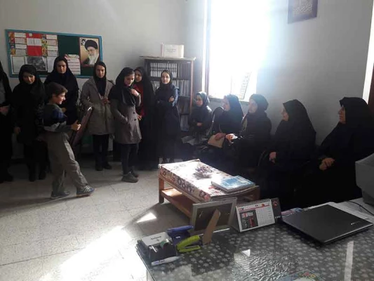بازدید دانشجویان پردیس الزهرا (س) از مدارس روستاهای استان زنجان 3