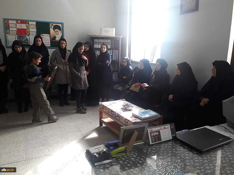 بازدید دانشجویان پردیس الزهرا (س) از مدارس روستاهای استان زنجان 3