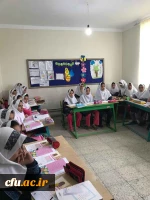 بازدید دانشجویان پردیس الزهرا (س) از مدارس روستاهای استان زنجان 5