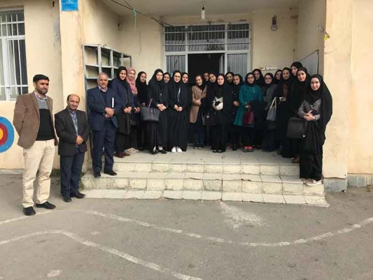 بازدید دانشجویان پردیس الزهرا (س) از مدارس روستاهای استان زنجان 6