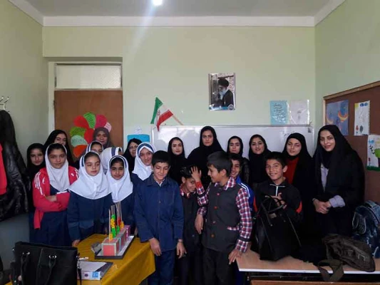 بازدید دانشجویان پردیس الزهرا (س) از مدارس روستاهای استان زنجان 7
