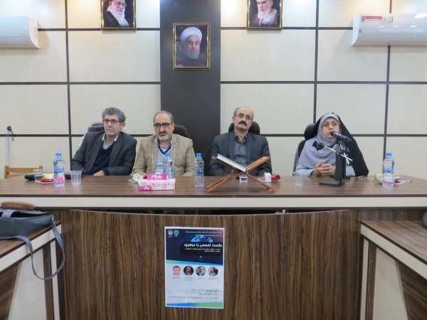 پردیس بنت الهدی صدر دانشگاه فرهنگیان گیلان با همکاری  انجمن علمی جغرافیاو برنامه ریزی روستایی استان گیلان نشست تخصصی برگزار کردند. 2