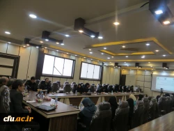 پردیس بنت الهدی صدر دانشگاه فرهنگیان گیلان با همکاری  انجمن علمی جغرافیاو برنامه ریزی روستایی استان گیلان نشست تخصصی برگزار کردند. 3