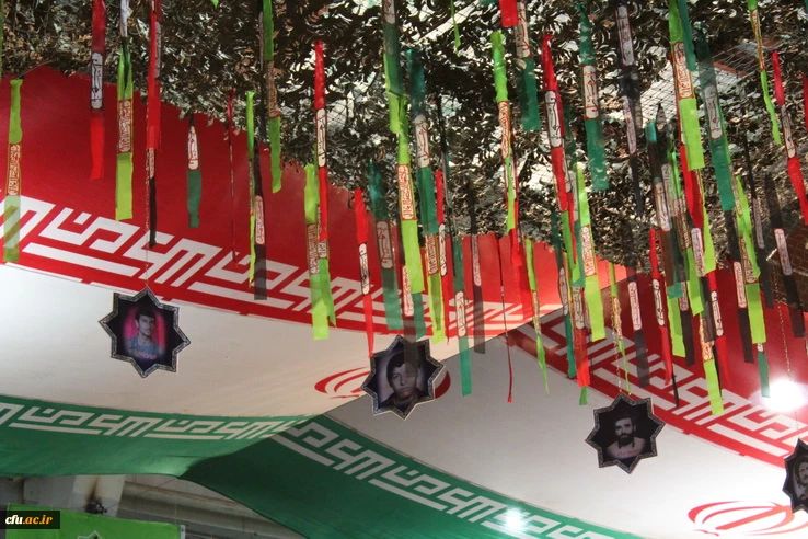 شرکت پرشور مسئولین،کارکنان،اساتید ودانشجویان دانشگاه فرهنگیان درکنگره ملی سه هزار شهیداستان قزوین 2