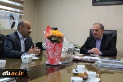 دیدار مدیریت ومسئولین دانشگاه فرهنگیان استان با مدیر کل جدید آموزش وپرورش استان قزوین 2