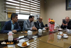 دیدار مدیریت ومسئولین دانشگاه فرهنگیان استان با مدیر کل جدید آموزش وپرورش استان قزوین 4