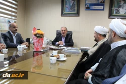 دیدار مدیریت ومسئولین دانشگاه فرهنگیان استان با مدیر کل جدید آموزش وپرورش استان قزوین 5
