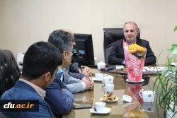 دیدار مدیریت ومسئولین دانشگاه فرهنگیان استان با مدیر کل جدید آموزش وپرورش استان قزوین 8