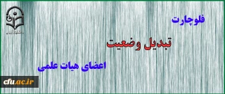 فلوچارت تبدیل وضعیت اعضای هیات علمی
