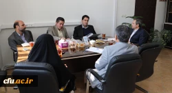 تبادل نظر دو معاونت با موضوع ،چگونگی فعالیت مجله علمی تخصصی کارورزی