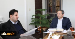 تبادل نظر دو معاونت با موضوع ،چگونگی فعالیت مجله علمی تخصصی کارورزی