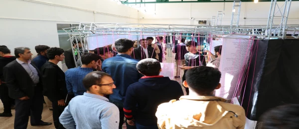 افتتاح نمایشگاه با موضوع کارآمدی نظام در دانشگاه فرهنگیان استان کهگیلویه و بویراحمد 5