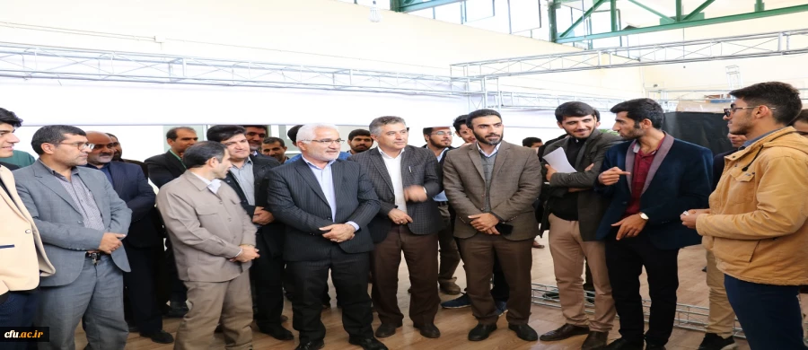 افتتاح نمایشگاه با موضوع کارآمدی نظام در دانشگاه فرهنگیان استان کهگیلویه و بویراحمد 6