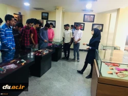 بازدید علمی دانشجویان پردیس شهید بهشتی از موزه ی مردم شناسی خلیج فارس 3