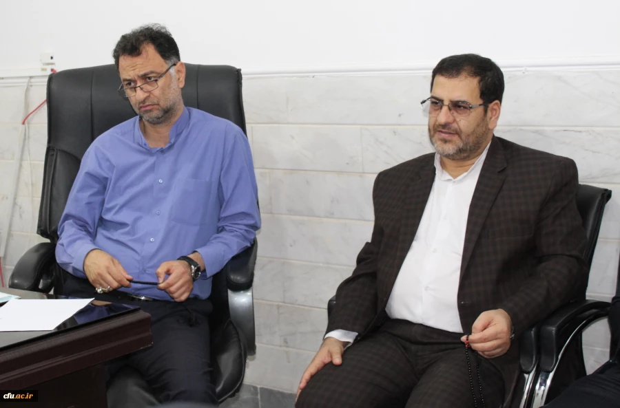 جلسه هماهنگی ستاد نکوداشت استان قم با مدیر کل آموزش و پرورش استان