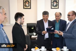 در دانشگاه فرهنگیان استان اصفهان برگزارشد.

تقدیراز دانشجوی ورزشکار مدال آور مسابقات جهانی