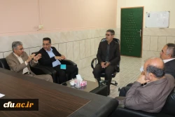 بازدید جناب آقای مشهدی ریاست محترم اداره سراهای دانشجویی پردیس حضرت رسول اکرم (ص) اهواز