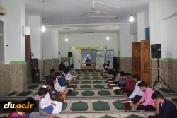 محفل نورانی انس با قرآن کریم در پردیس شهید بهشتی هرمزگان
 6