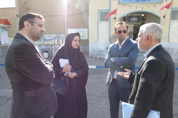 بازدید اعضای هیئت نظارت وارزیابی آموزش عالی استان قم از پردیس آیت الله طالقانی(ره) قم