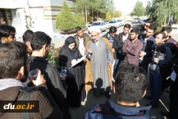 بازدید اعضای هیئت نظارت وارزیابی آموزش عالی استان قم از پردیس آیت الله طالقانی(ره) قم