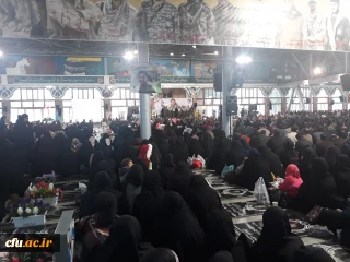 سالگرد جوان ترین شهید مدافع حرم باحضور گسترده دانشجو معلمان پردیس بنت الهدی صدر گیلان