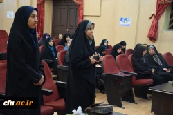 نشست خانم  دکتر کاوه مدیر کل امور اجتماعی دانشگاه فرهنگیان با دانشجویان پردیس شهید باهنر فارس 6