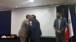 جلسه تکریم و معارفه سرپرست مدیریت امور پردیس های استان گلستان با حضور دکتر طاهری نیا برگزار شد. 4