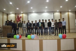 همزمان با آغاز هفته وحدت و میلاد پیامبر نور و رحمت محمد مصطفی (ص) در دانشگاه فرهنگیان هرمزگان برگزار گردید
جشن هفته وحدت و میلاد پیام آور وحی 2