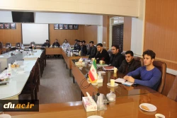 نشست کتابخوان به مناسبت هفته کتاب و کتابخوانی در سالن جلسات ملاصدرای پردیس شهید مقصودی همدان