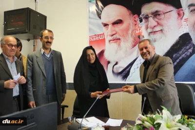 انتصاب ام البنین قوچانی مقدم به عنوان سرپرست پردیس امام جعفر صادق(ع) خراسان شمالی