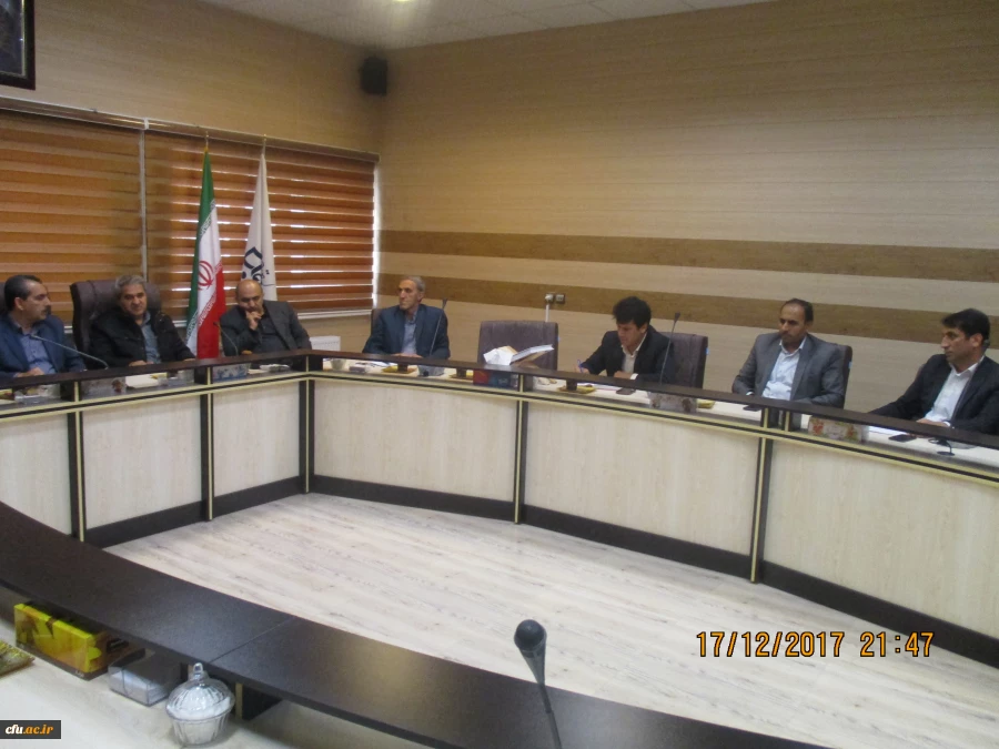 جلسه با مدیر کل اداره بهینه سازی سازمان مرکزی دانشگاه فرهنگیان