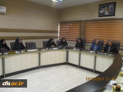 جلسه با مدیر کل اداره بهینه سازی سازمان مرکزی دانشگاه فرهنگیان