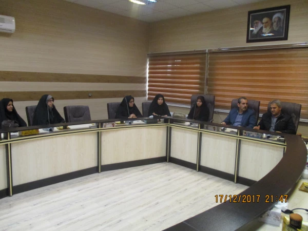 جلسه با مدیر کل اداره بهینه سازی سازمان مرکزی دانشگاه فرهنگیان