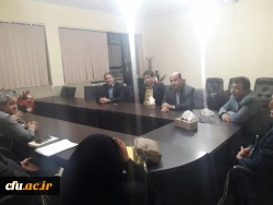 جلسه با مدیر کل اداره بهینه سازی سازمان مرکزی دانشگاه فرهنگیان