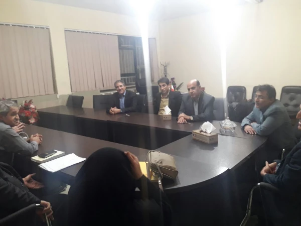 جلسه با مدیر کل اداره بهینه سازی سازمان مرکزی دانشگاه فرهنگیان