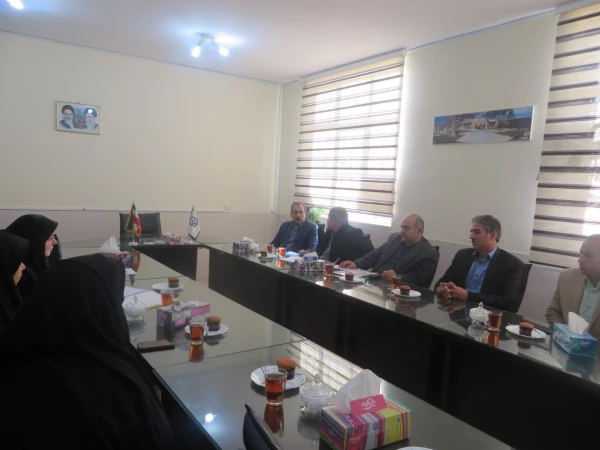 جلسه با مدیر کل اداره بهینه سازی سازمان مرکزی دانشگاه فرهنگیان