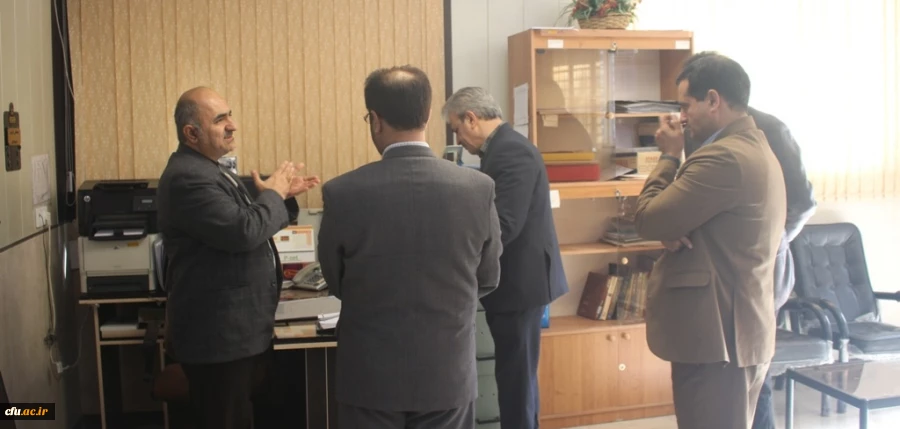 بازدید مسئولین حوزه معاونت آموزشی سازمان مرکزی دانشگاه فرهنگیان از پردیس شهید رجایی کرمانشاه  4