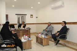 بازدید مدیرکل دانشجویی دانشگاه مرکزی فرهنگیان از پردیس های استان قم