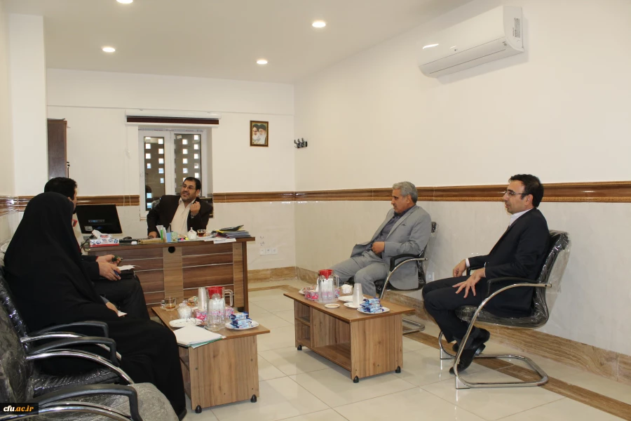 بازدید مدیرکل دانشجویی دانشگاه مرکزی فرهنگیان از پردیس های استان قم