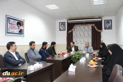بازدید مدیرکل دانشجویی دانشگاه مرکزی فرهنگیان از پردیس های استان قم
